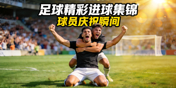 足球精彩进球集锦视频封面 - 球员庆祝进球瞬间